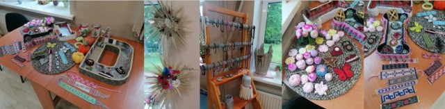 Zaņas pagasta lietišķās mākslas kolektīva "Mandala" darbu izstāde